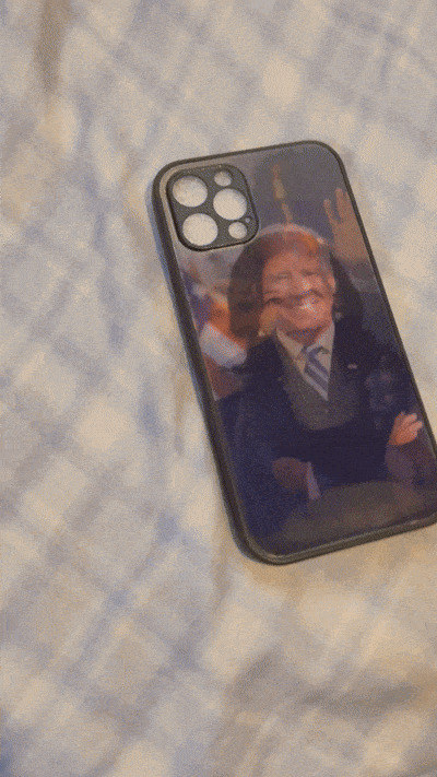 DEMOCRATS IPHONE MOVING CASE